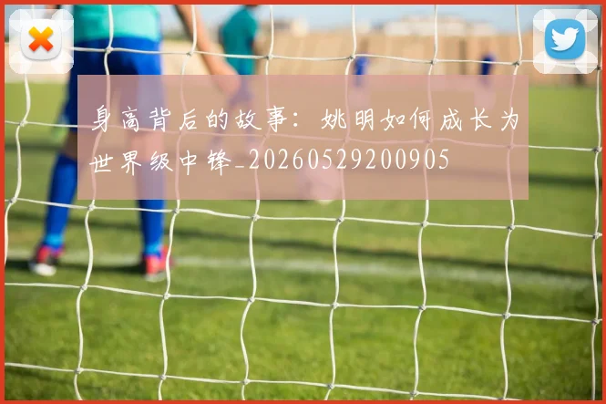 身高背后的故事:姚明如何成长为世界级中锋_20260529200905